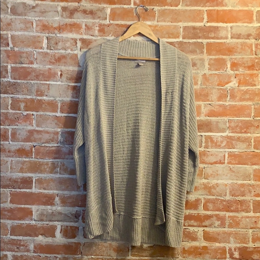 3/4 length cardigan